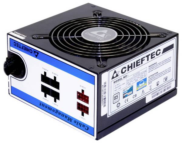 Chieftec CTG-550C PC síťový zdroj  550 W ATX 80 PLUS®