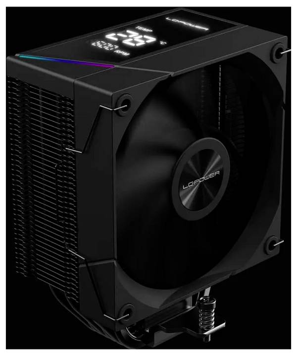 LC Power LC-CC-120-DB6 chladič procesoru s větrákem  Intel® 1851, Intel® 1700, Intel® 1200, AMD AM5, AMD AM4