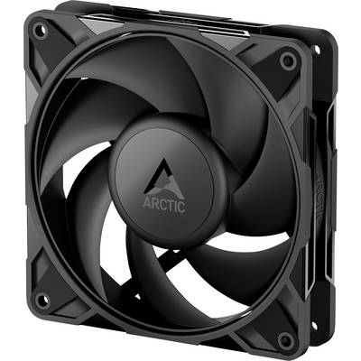 Černý ARCTIC počítačový ventilátor s pěti lopatkami, určený pro chladicí systémy.