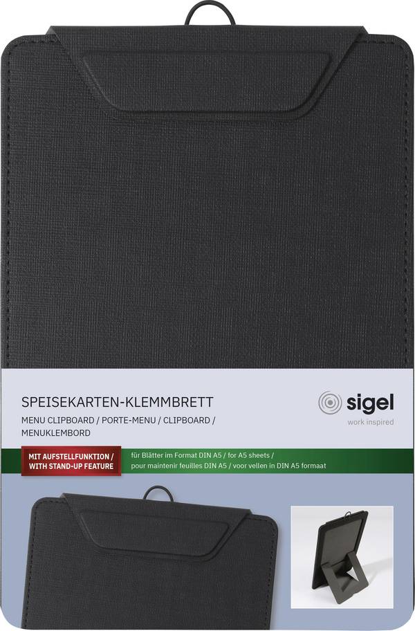 Sigel KB101  DIN A5 černá (š x v) 16.5 cm x 23.5 cm