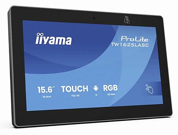 Iiyama ProLite TW1625LASC dotykový monitor 39.6 cm (15.6 palec)16:9, 20 ms, IPS LED-1