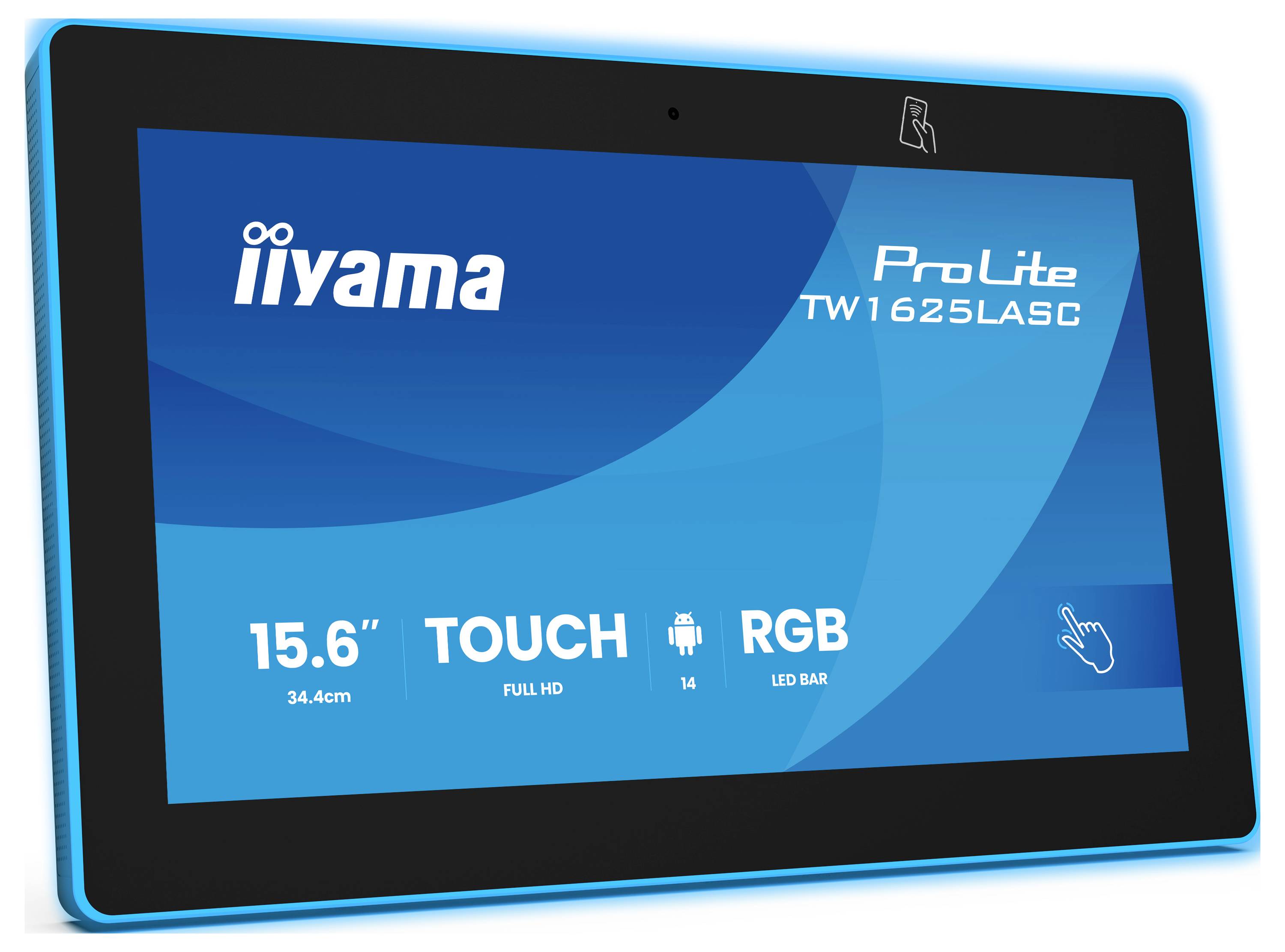 Iiyama ProLite TW1625LASC dotykový monitor 39.6 cm (15.6 palec)16:9, 20 ms, IPS LED-5