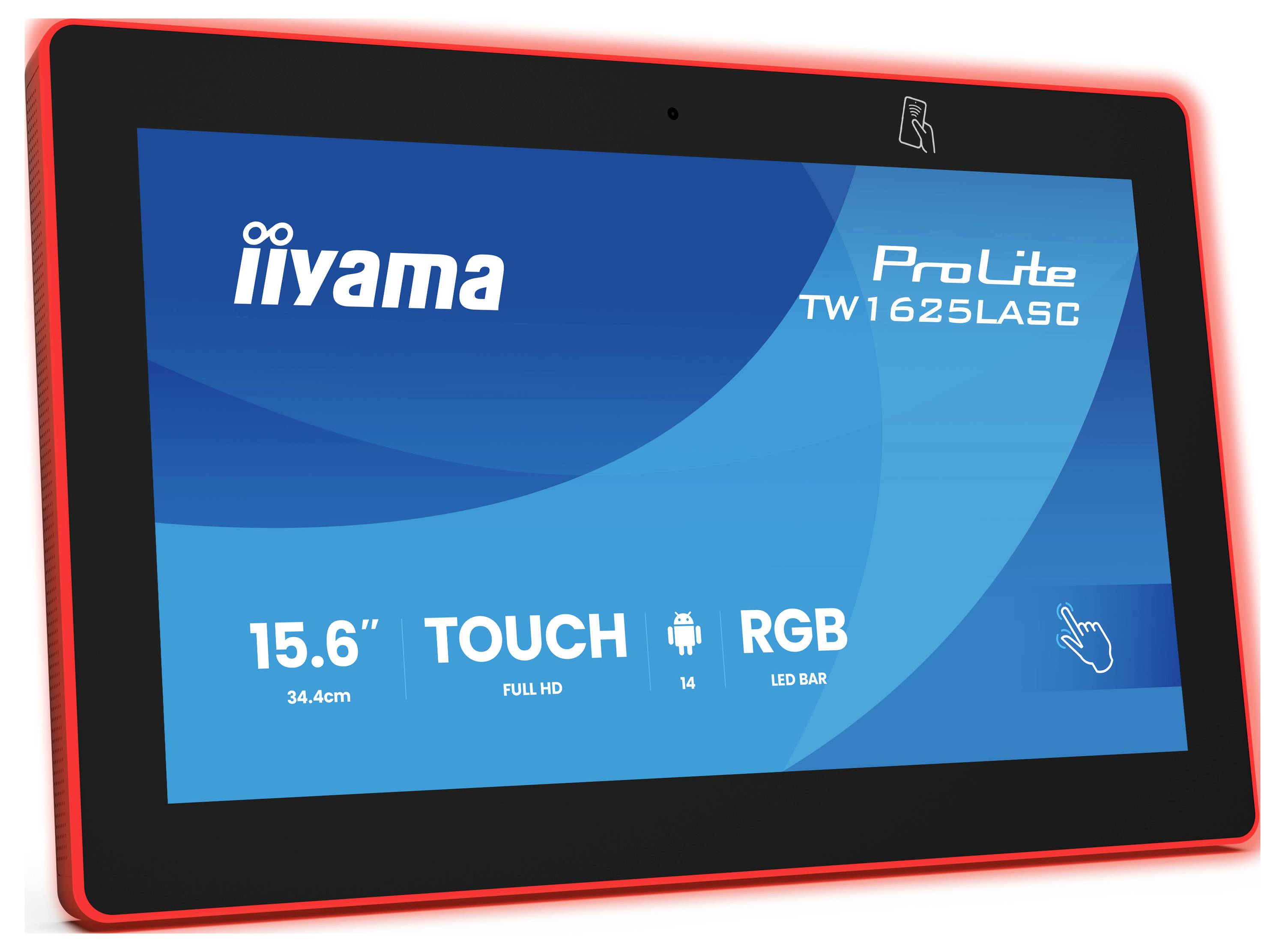 Iiyama ProLite TW1625LASC dotykový monitor 39.6 cm (15.6 palec)16:9, 20 ms, IPS LED-6
