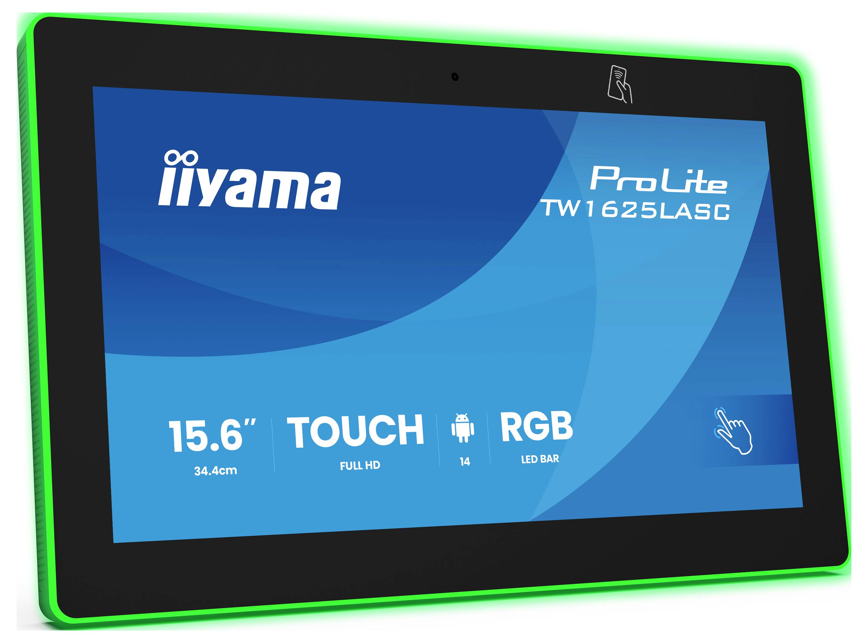 Iiyama ProLite TW1625LASC dotykový monitor 39.6 cm (15.6 palec)16:9, 20 ms, IPS LED-7