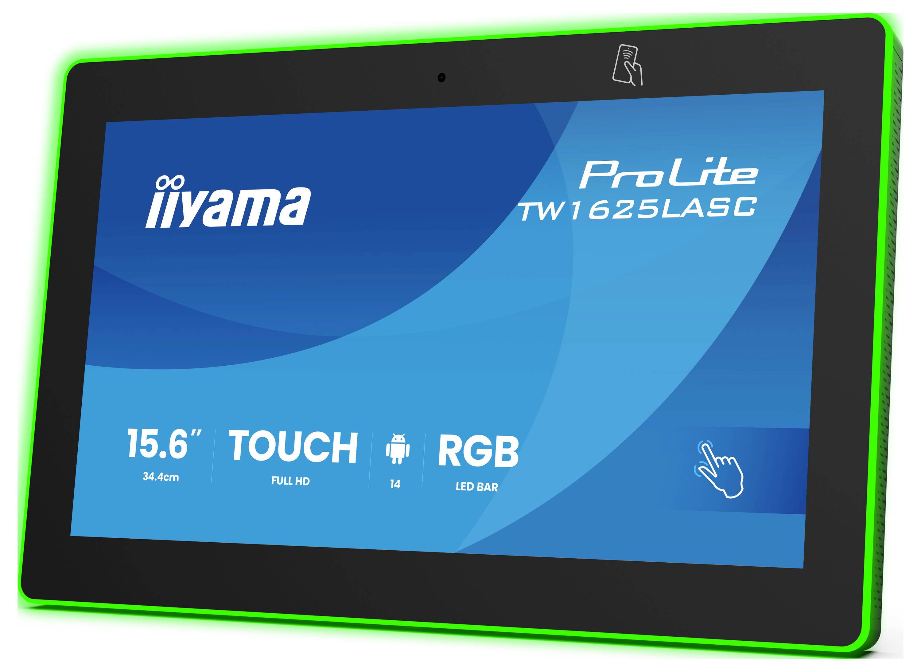 Iiyama ProLite TW1625LASC dotykový monitor 39.6 cm (15.6 palec)16:9, 20 ms, IPS LED-8