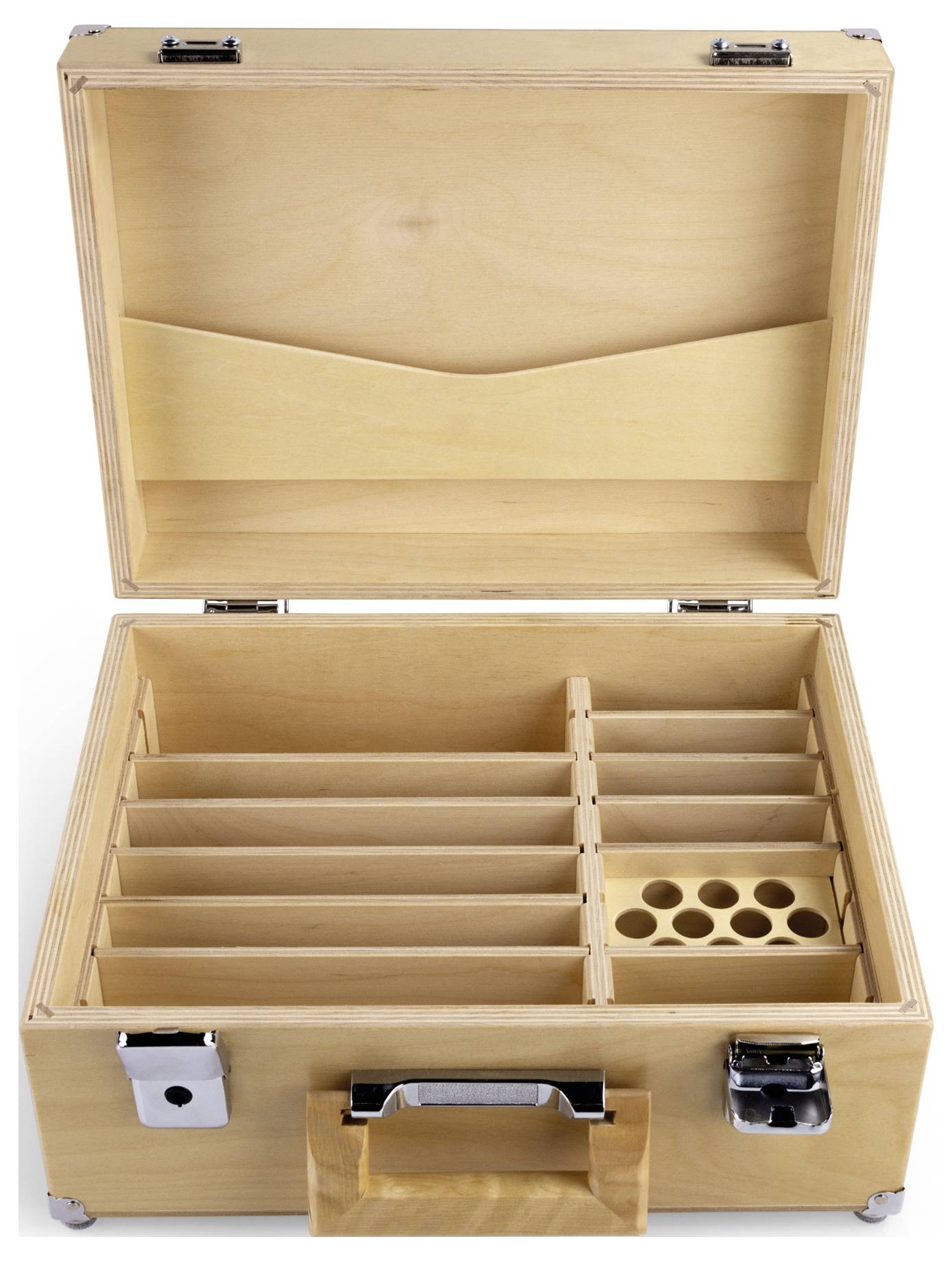 magnetoplan Wood Series moderační kufřík bříza, kov počet dílů: 2400 360 mm x 270 mm x 183 mm břízová-1