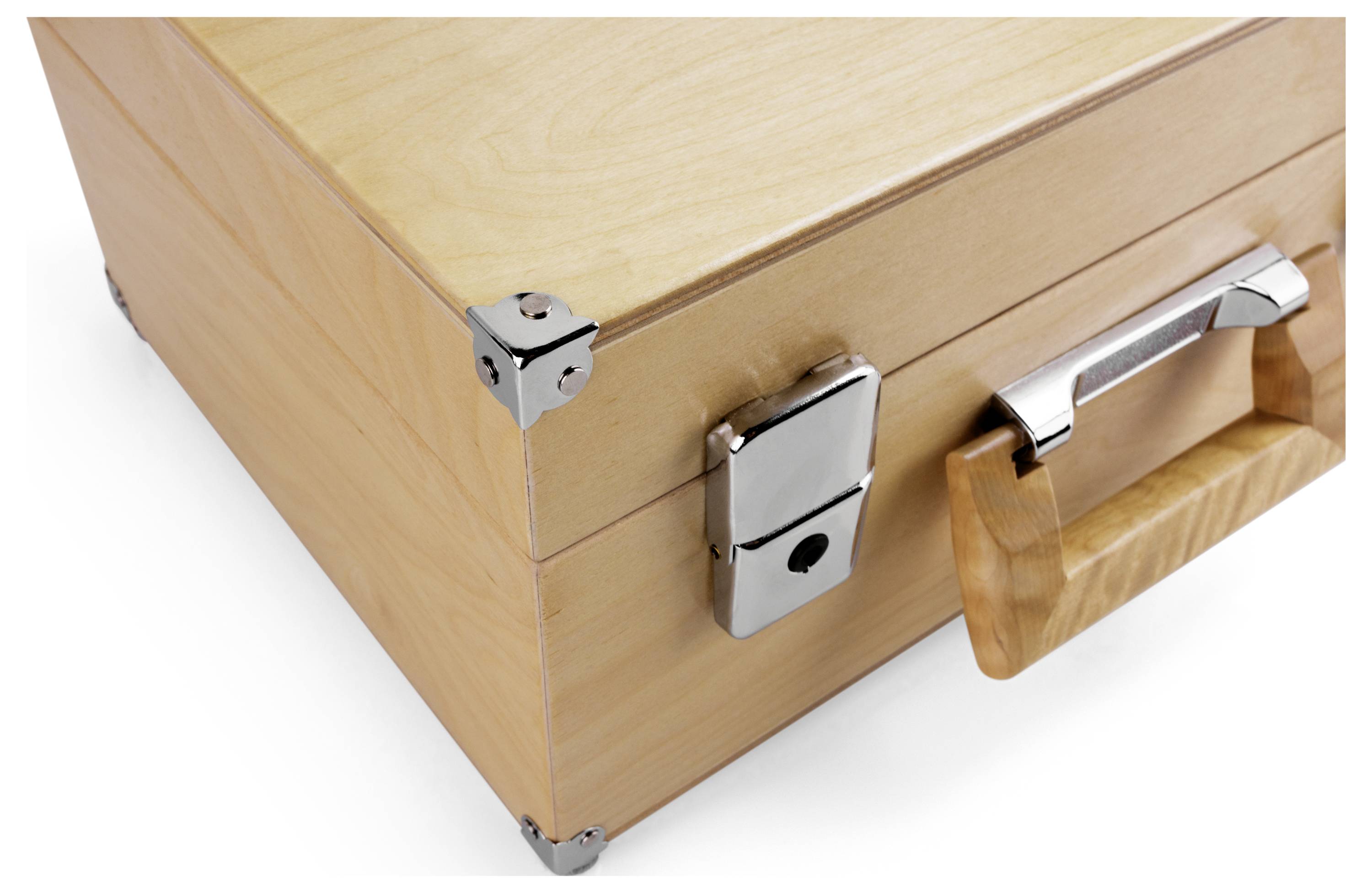 magnetoplan Wood Series moderační kufřík bříza, kov počet dílů: 2400 360 mm x 270 mm x 183 mm břízová-2