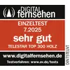 Obrázek ocenění pro Telestar TOP 300 Schwarz 5700300 rádio CD, internetové, DAB+, FM, USB, Wi-Fi, internet, DAB+, CD, Bluetooth, AUX, vč. dá