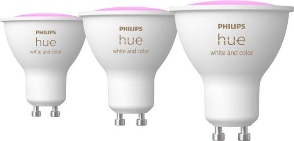 Philips  LED žárovka 8720169229877 Energetická třída (EEK2021): E (A - G)  GU10 4.2 W vícebarevný
