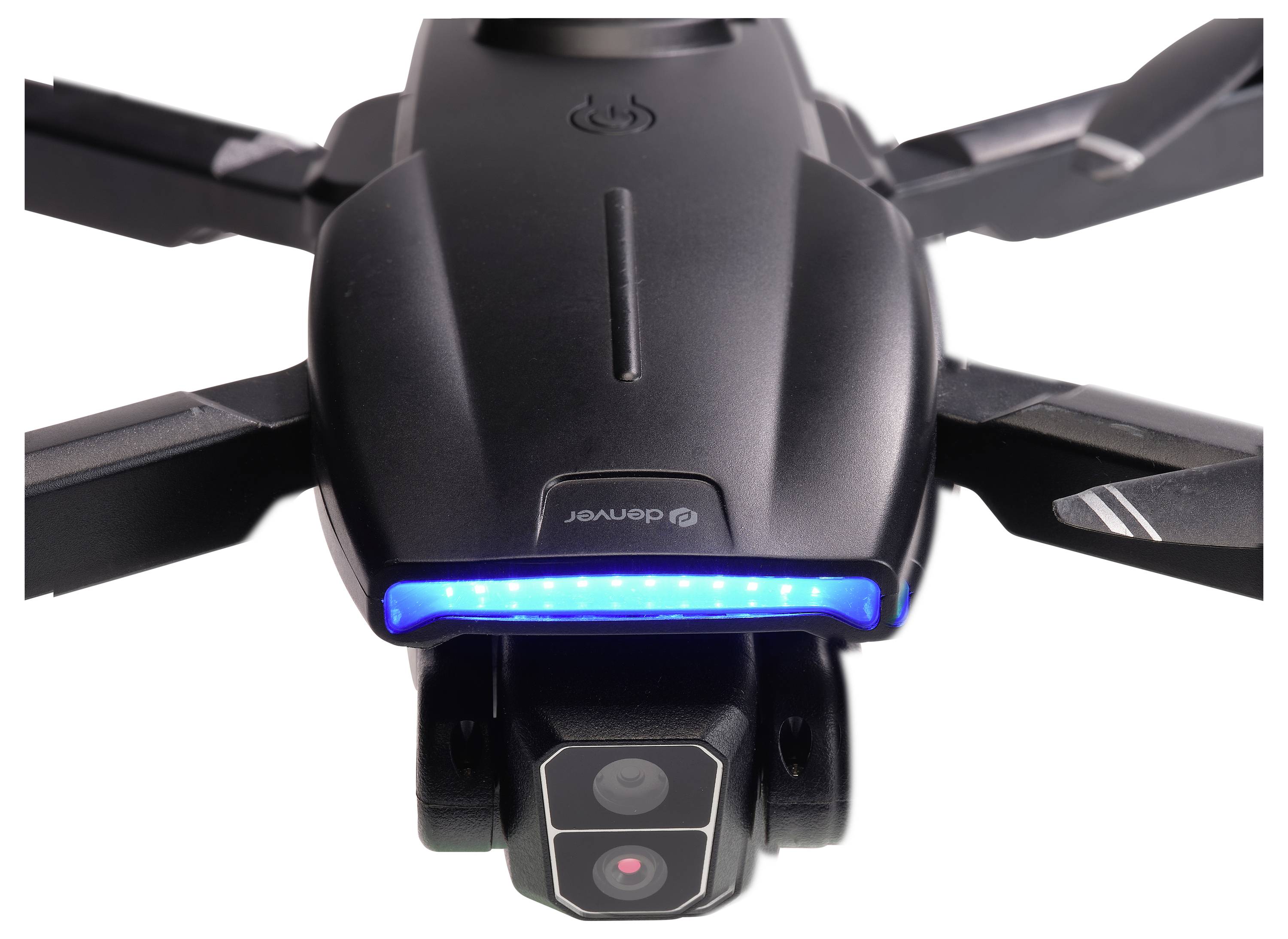 Denver DCW-3520 dron Snímání za letu dvojí kamerou, FPV Race černá-3