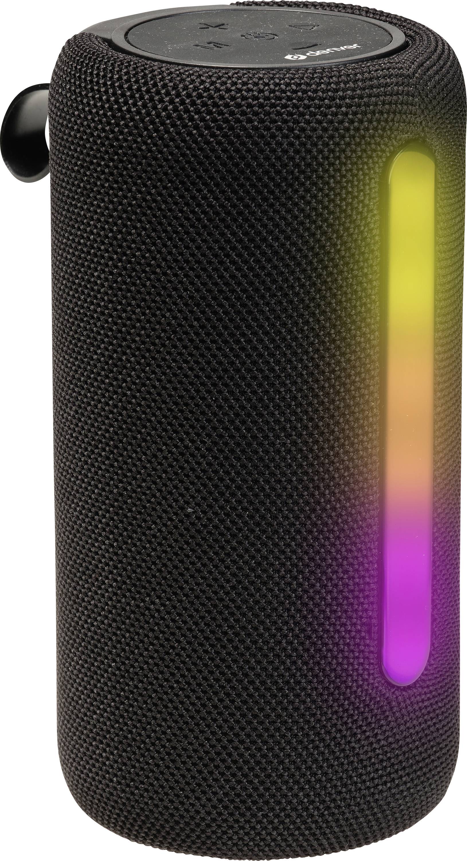 Denver BTL-330B BLACK Bluetooth® reproduktor Wi-Fi, USB, přenosné černá-0