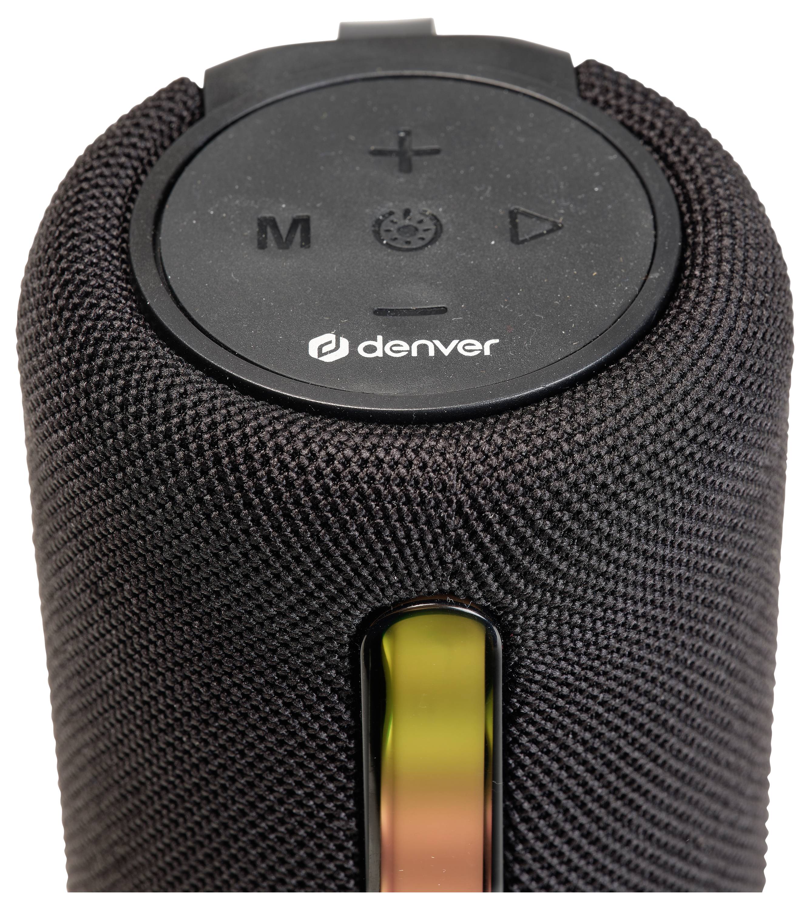 Denver BTL-330B BLACK Bluetooth® reproduktor Wi-Fi, USB, přenosné černá-2