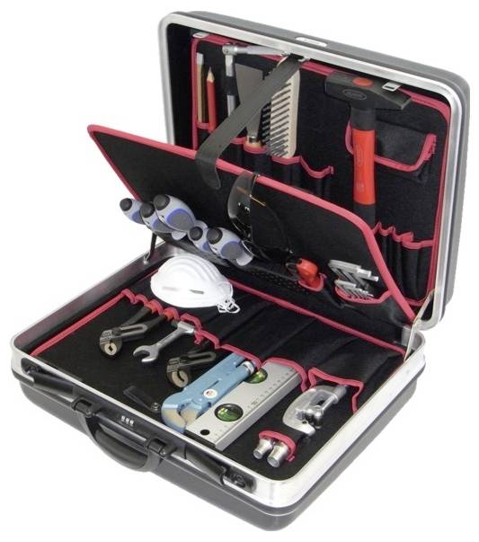 Alarm Werkzeuge 3-H2, 56077020 kufřík s nářadím, (d x š x v) 505 x 435 x 215 mm-0