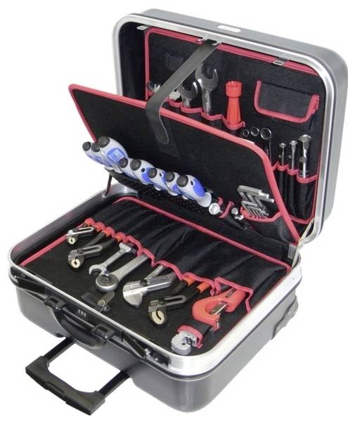 Alarm Werkzeuge 2-HT, 56077505 kufřík na nářadí s nářadím , (d x š x v) 525 x 450 x 280 mm-0