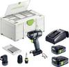 Festool TXS 12 2,5-Set aku vrtací šroubovák, 10.80 V, 2.50 Ah akumulátor, vč. nabíječky, 576874