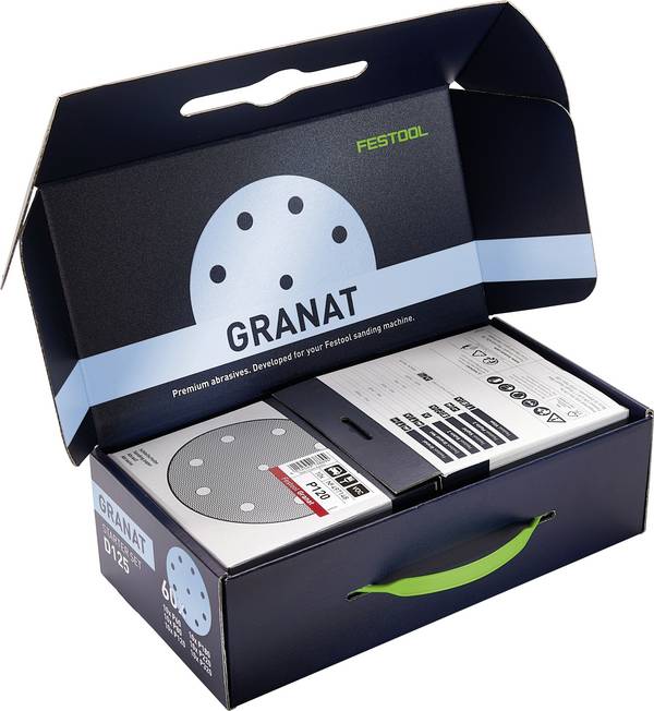 Festool 578668 Sada brusných kotoučů Průměr 125.00 mm Zrnitost=60, 80, 120, 180, 220, 320 1 sada