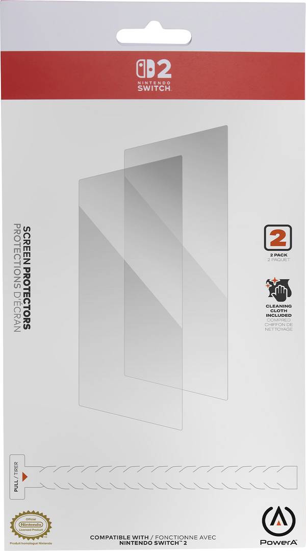 PowerA NSAC0530-01 ochranná fólie Nintendo Switch transparentní