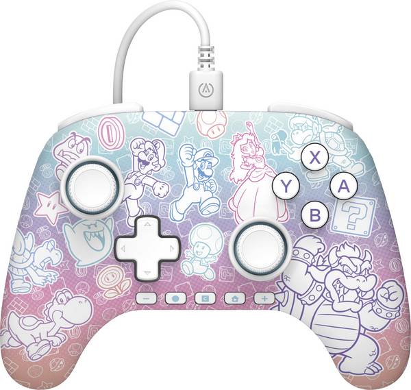 PowerA NSGP0526-01 ovladač Nintendo Switch barevná