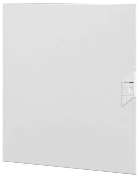 ABN AT12A Plné dveře AMIGO, 1řadé, AP s uzávěrem na zacvaknutí, ŠxVxH: 298x189 x 9 mm Dveře dopravní bílá 1 ks