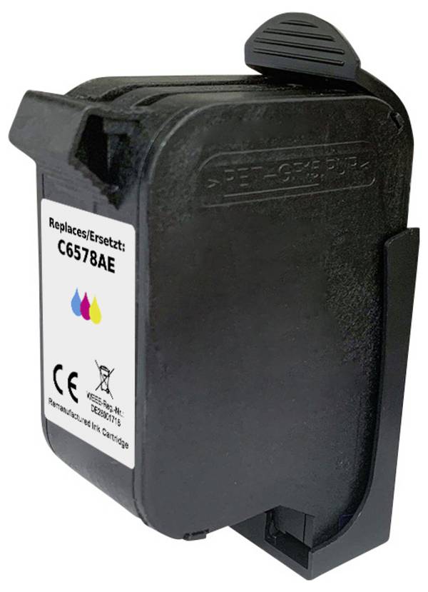 Renkforce Ink náhradní HP 78, C6578A kompatibilní  azurová, purppurová, žlutá RF-I-HP78CMY RF-6922908