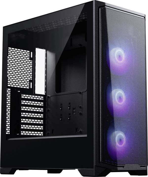 Phanteks Eclipse G370A  pouzdro, herní pouzdro, PC skříň  černá