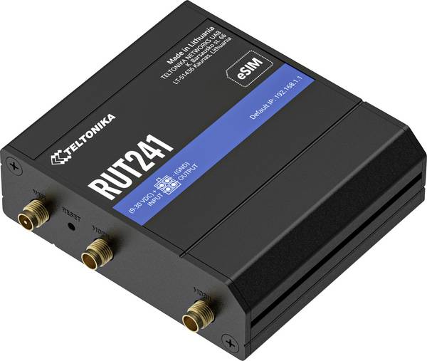 Teltonika RUT241 router Integrovaný modem: LTE