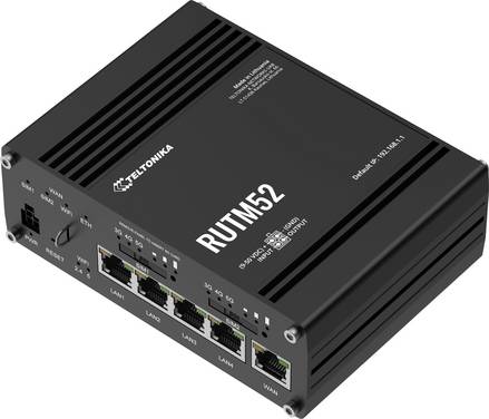 Teltonika RUTM52 router Integrovaný modem: 5G