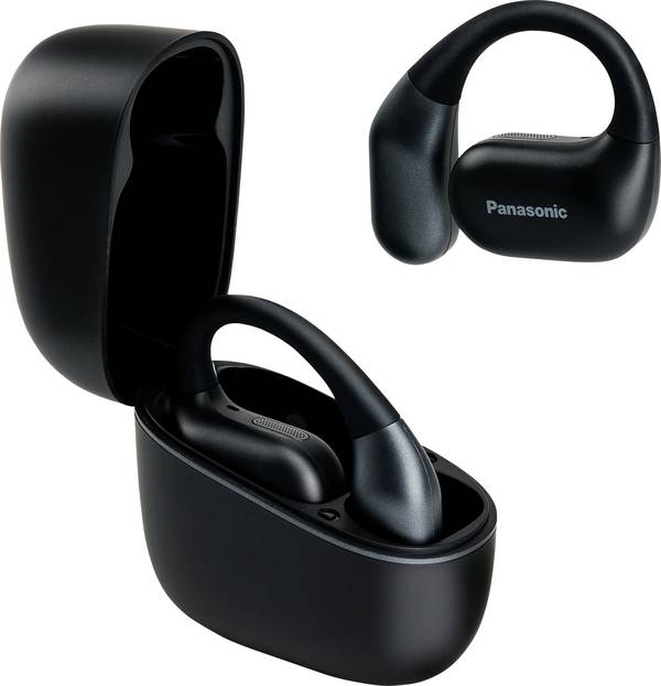 Panasonic RB-F10DE-K  špuntová sluchátka (In Ear) Bluetooth®  černá Redukce šumu mikrofonu Nabíjecí pouzdro sportovní
