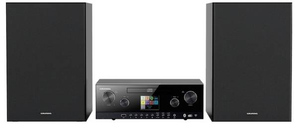 Grundig CMS 5000 stereo systém DAB+, Bluetooth, CD, USB, AUX,  2 x 50 W černá