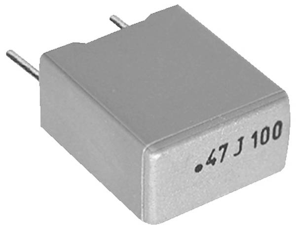 Kemet  1 ks fóliový kondenzátor MKT radiální   630 V/DC, 220 V/AC 10 %  (d x š x v) 10.5 x 4.0 x 9.0 mm