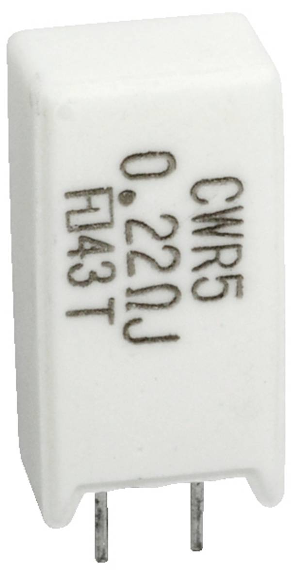 Fukushima Futaba CWR5 68R J drátový rezistor 68 Ω radiální  5 W 5 % 1 ks Bulk