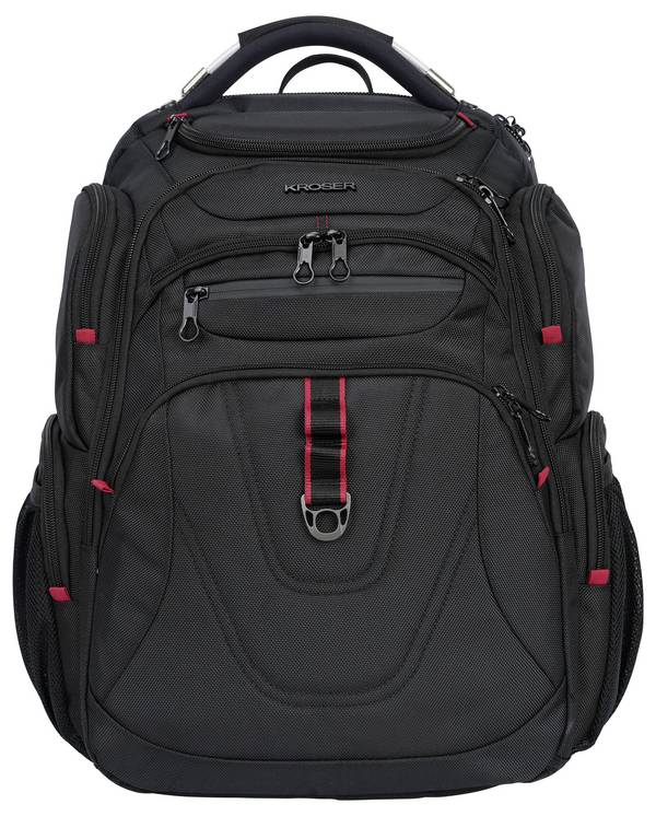 KROSER batoh na notebooky TSA Friendly Travel Laptop Backpack 17.3 XL, max. 43,9 cm (17,3") , černá
