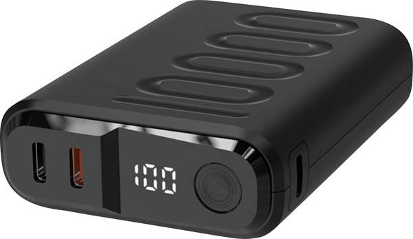 RealPower REALPOWER PB-10000 35 Watt powerbanka 10000 mAh, Dodávka energie, USB-C® (s napájením), vícebarevná, Indikátor stavu
