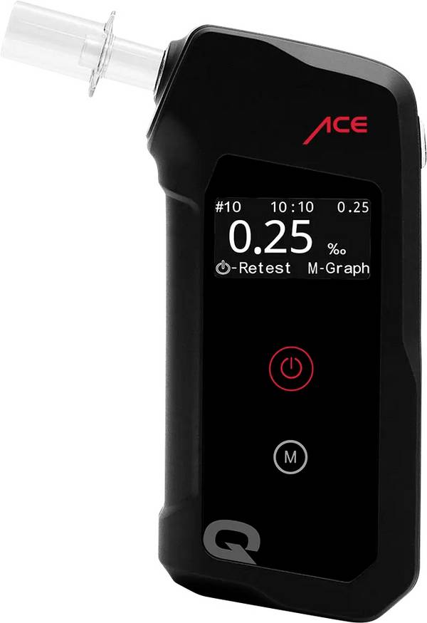 ACE  alkohol tester černá 0.00 do 5.00 ‰