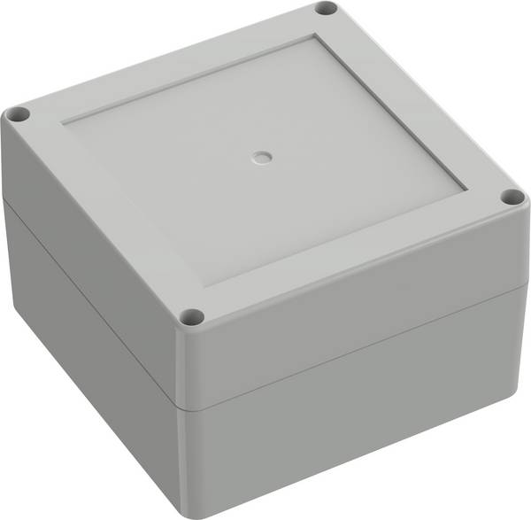 TRU COMPONENTS 6U07121208017 TC-13865112 Průmyslová skříň 119.9 x 119.9 x 75  ABS  světle šedá 1 ks