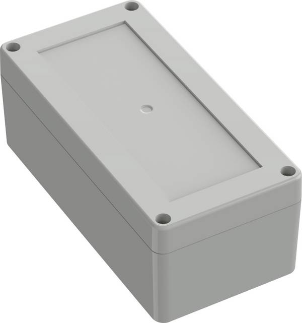 TRU COMPONENTS 6U07160806017 TC-13865128 Průmyslová skříň 160 x 80 x 60 ABS světle šedá 1 ks