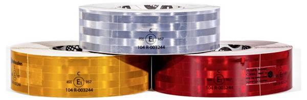 IWH Konturmarkierung ECE-104 "weiß" Rolle 50mx50mm 097619 Označení kontury, reflektorová páska bílá 1 ks (d x š) 50 m x 50 mm