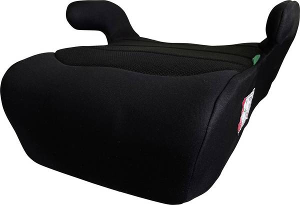 IWH Mario PLUS Kindersitzkissen "schwarz / anthrazit" ECE R129 dětská sedačka