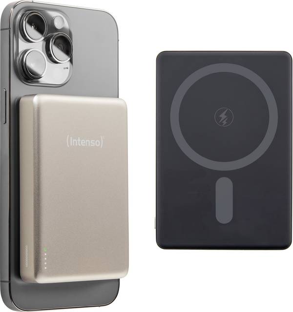 Intenso Intenso Power Bank MW10000 champagne powerbanka Li-Pol, 10000 mAh, Dodávka energie, USB-C®, champagne