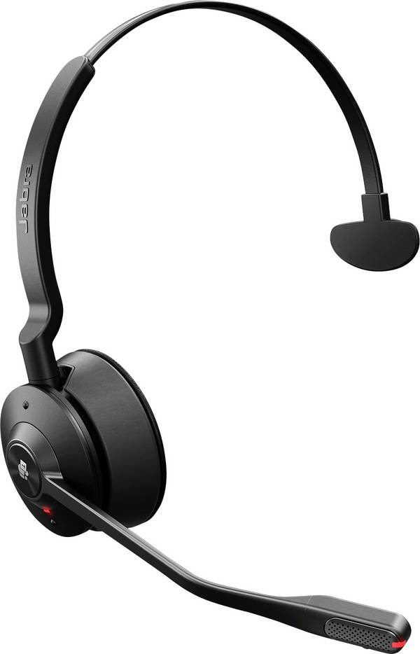 Jabra JABRA Engage 55 SE Mono Link400a MS  Headset otevřená (On Ear) DECT mono černá  Funkce ochrany sluchu telefon