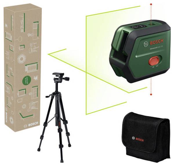 Bosch Home and Garden AdvancedLevel 2G Set křížový laser  samonivelační dosah (max.): 15 m