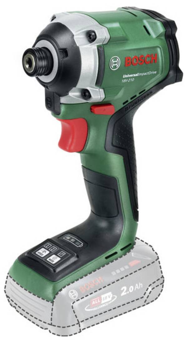 Bosch Home and Garden UID 18V-210 aku rázový utahovák, 18 V  06039E7000