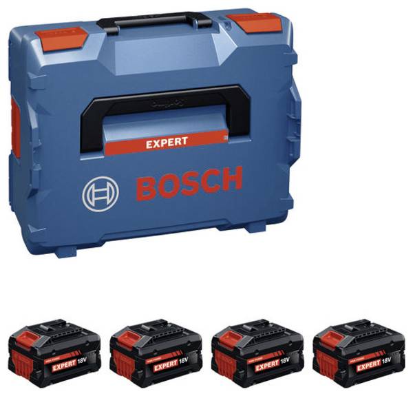 Bosch Professional 1600A0373H 4x EXBA18V-55 náhradní akumulátor pro elektrické nářadí  18 V 5.5 Ah