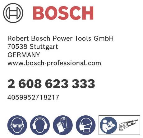 Bosch Accessories 2608623333 2608623333 sada brusného papíru pro delta brusky 1 sada-11