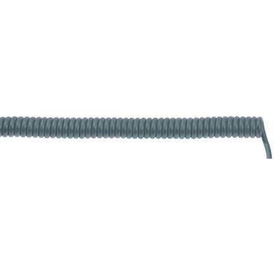 LAPP 73220405 spirálový kabel UNITRONIC® SPIRAL LiF2Y11Y 500 mm / 2000 mm 7 x 0.34 mm² šedá 1 ks-0