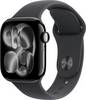 Apple Watch Series 11 GPS 42 mm hliníkový plášť sportovní náramek černá M/L