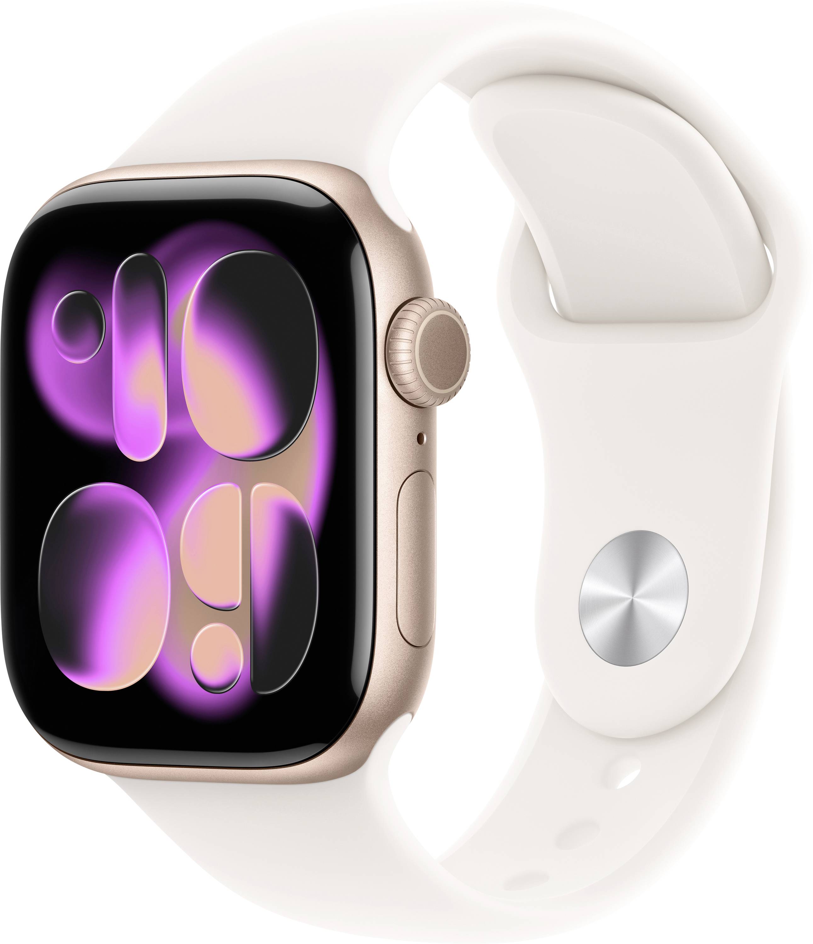 Apple Watch Series 11 GPS 42 mm hliníkový plášť sportovní náramek Světle růžová M/L-0