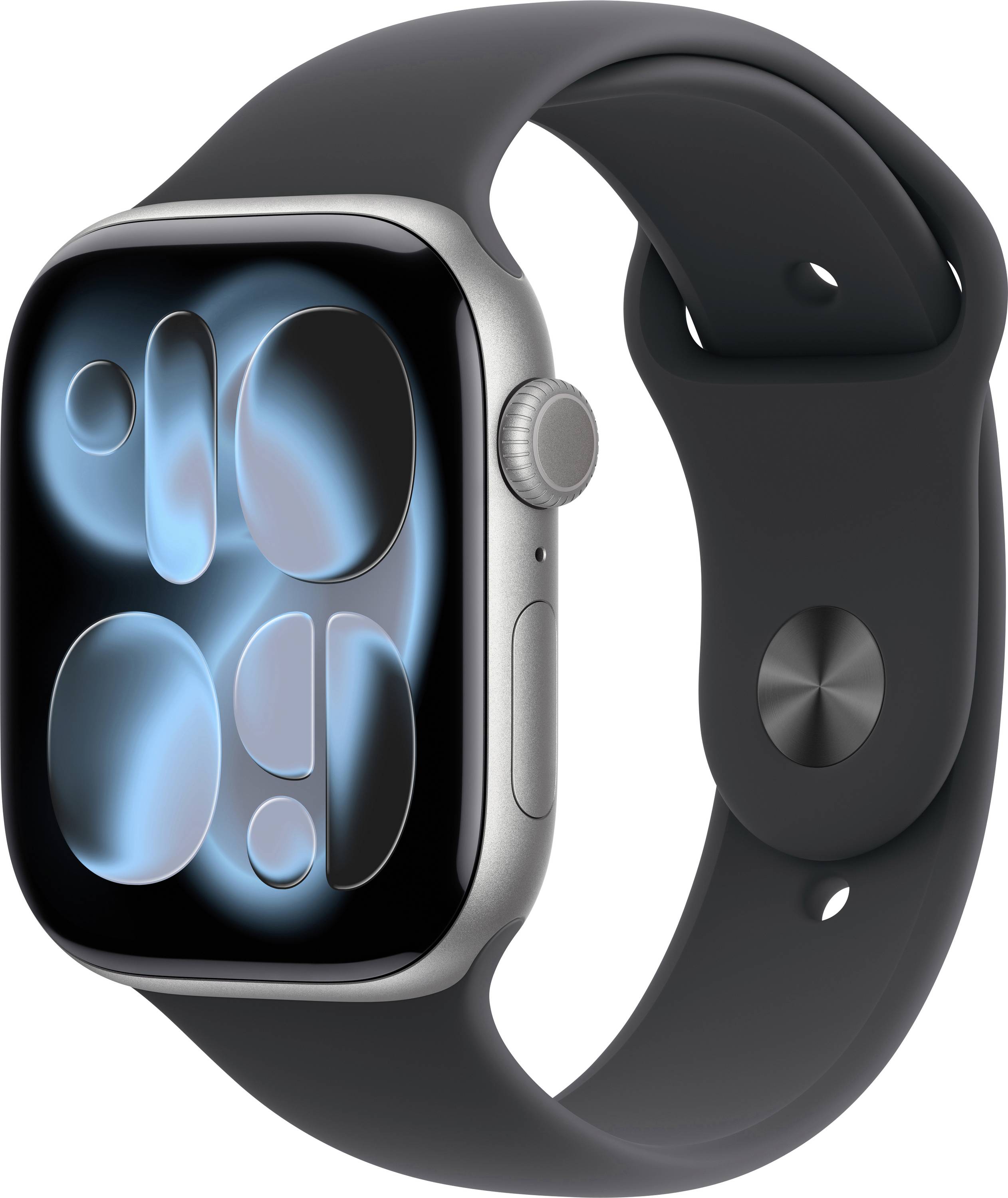 Apple Watch Series 11 GPS 46 mm hliníkový plášť sportovní náramek černá S/M-0