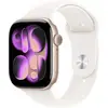 Apple Watch Series 11 GPS 46 mm hliníkový plášť sportovní náramek Světle růžová M/L