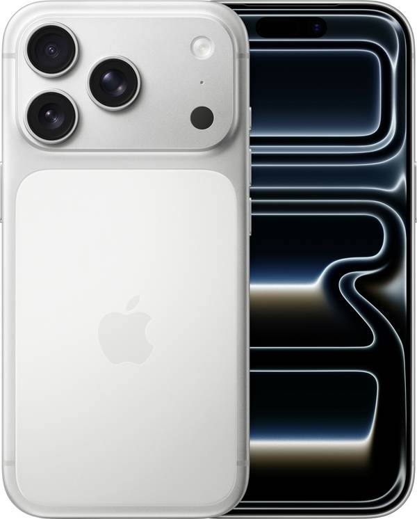Apple iPhone 17 Pro iPhone 1 TB, 16 cm (6.3 palec), stříbrná, iOS 26, dual SIM